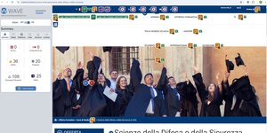 validazione webAIM pagina Corso di Laurea Singolo