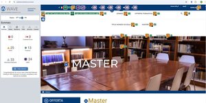 validazione webAIM pagina Master