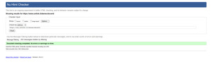 validazione HTML pagina Docenti