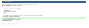 validazione HTML pagina Eventi
