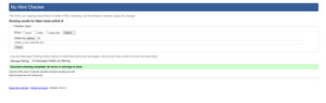 validazione HTML Home Page
