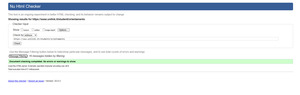 validazione HTML pagina Studenti