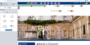 validazione webAIM pagina Bandi e Concorsi