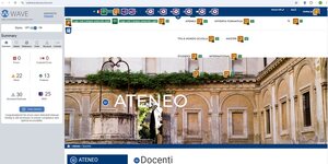 validazione Wave pagina Docenti