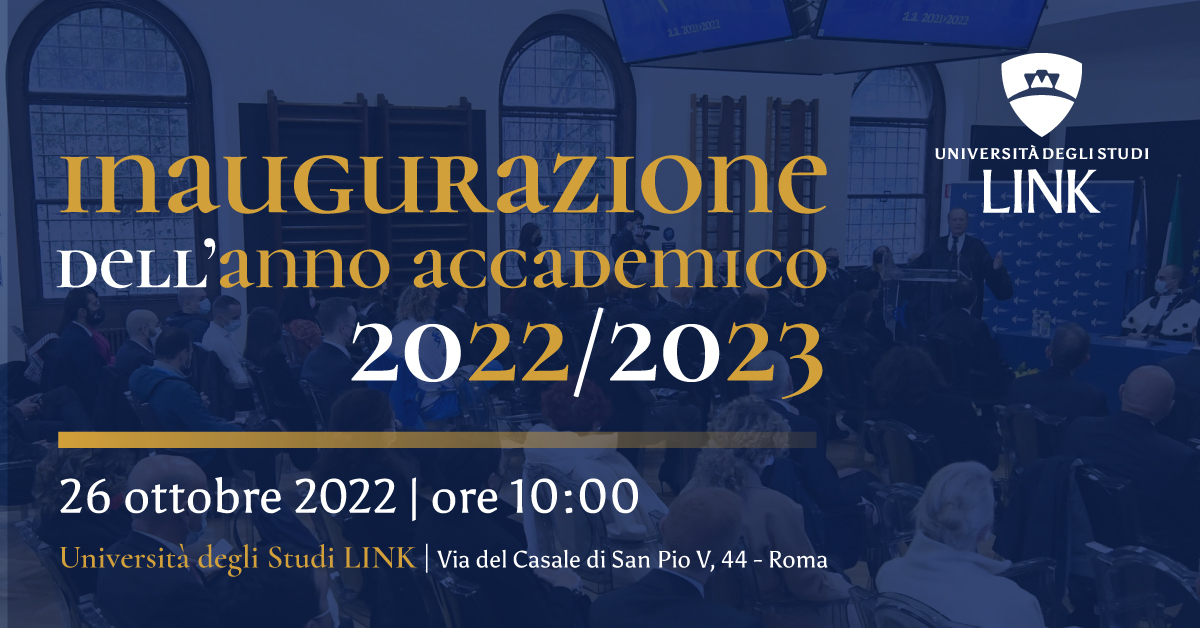 cerimonia di inaugurazione anno accademico 2022-2023