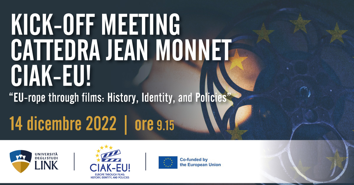 Kick-off Meeting Cattedra Jean Monnet Ciak-EU!