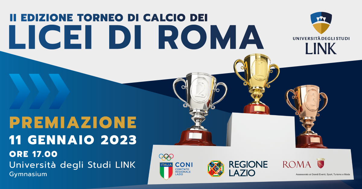 Torneo dei Licei di Roma, l’11 gennaio la premiazione all’Università Link