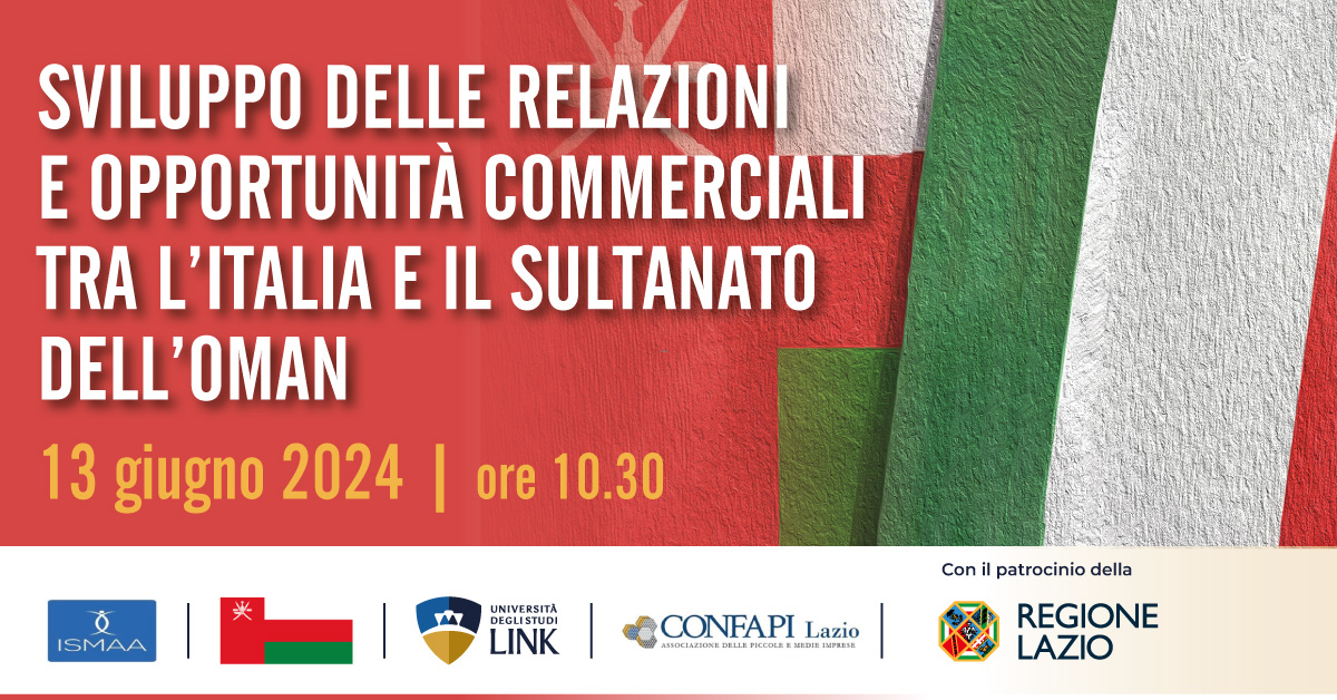 opportunità commerciali tra l’Italia e il Sultanato dell’Oman
