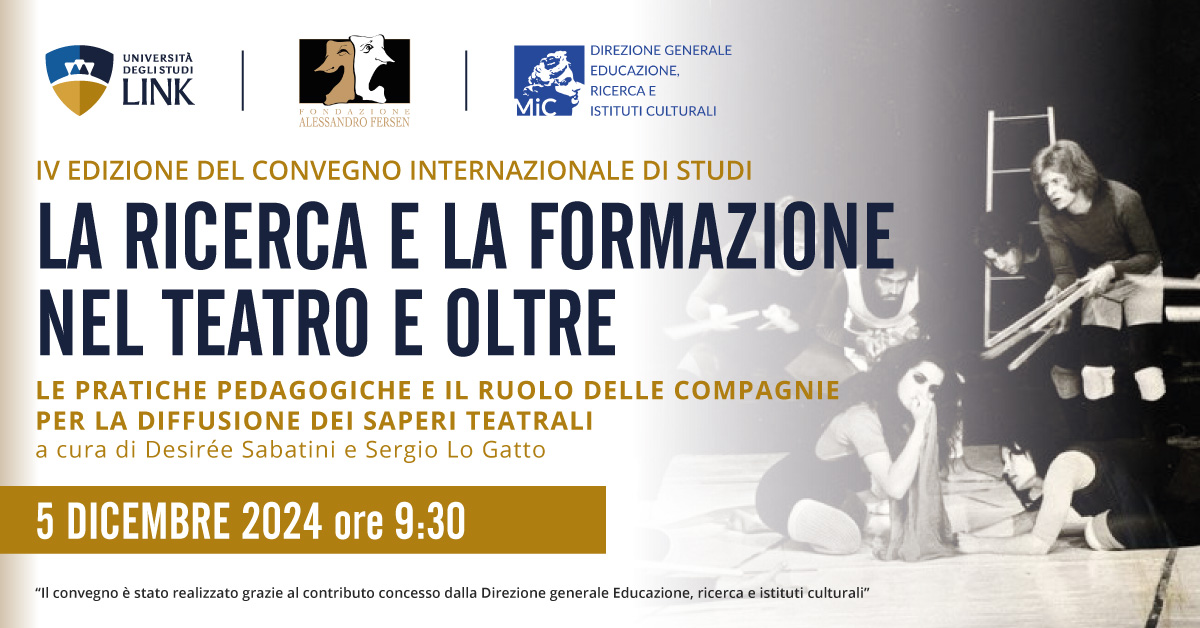 ricerca e formazione nel teatro