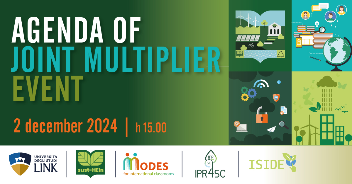 Agenda of joint multiplier event