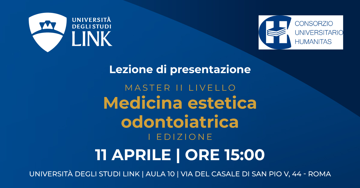 Lezione di presentazione Master in Medicina estetica odontoiatrica