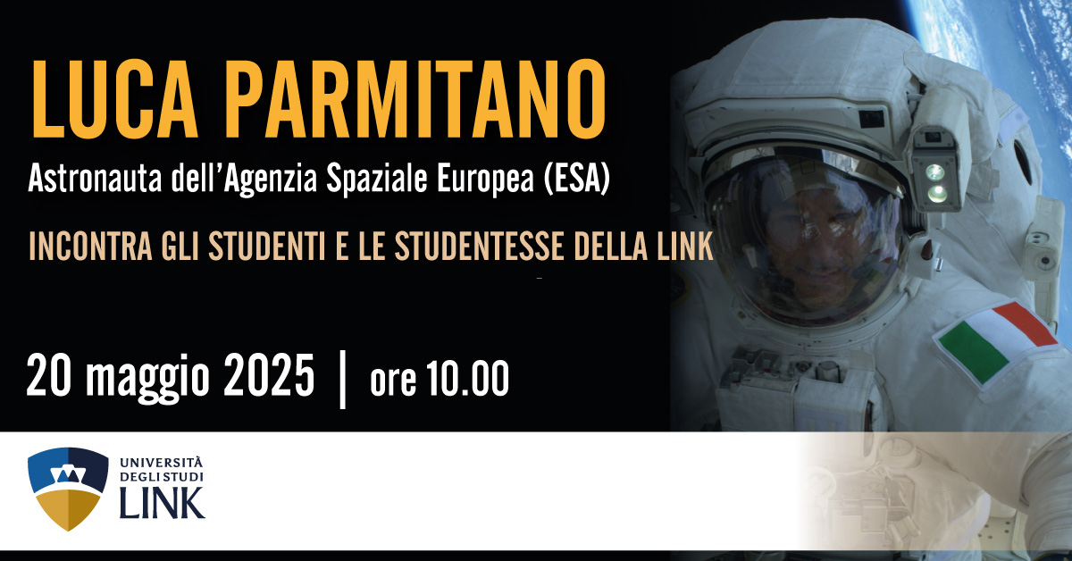 Luca Parmitano incontra gli studenti e le studentesse della Link