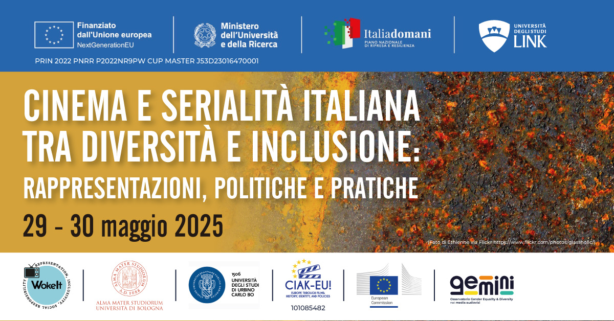 Cinema e serialità italiana tra diversità e inclusione: rappresentazioni, politiche e pratiche