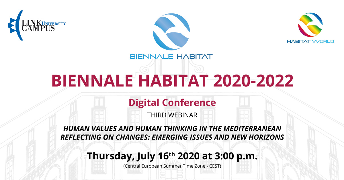 Biennale Habitat 2020-2022. Third webinar July 16th