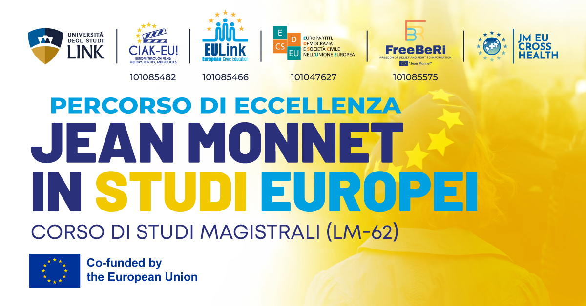 Percorso di eccellenza Jean Monnet in studi europei