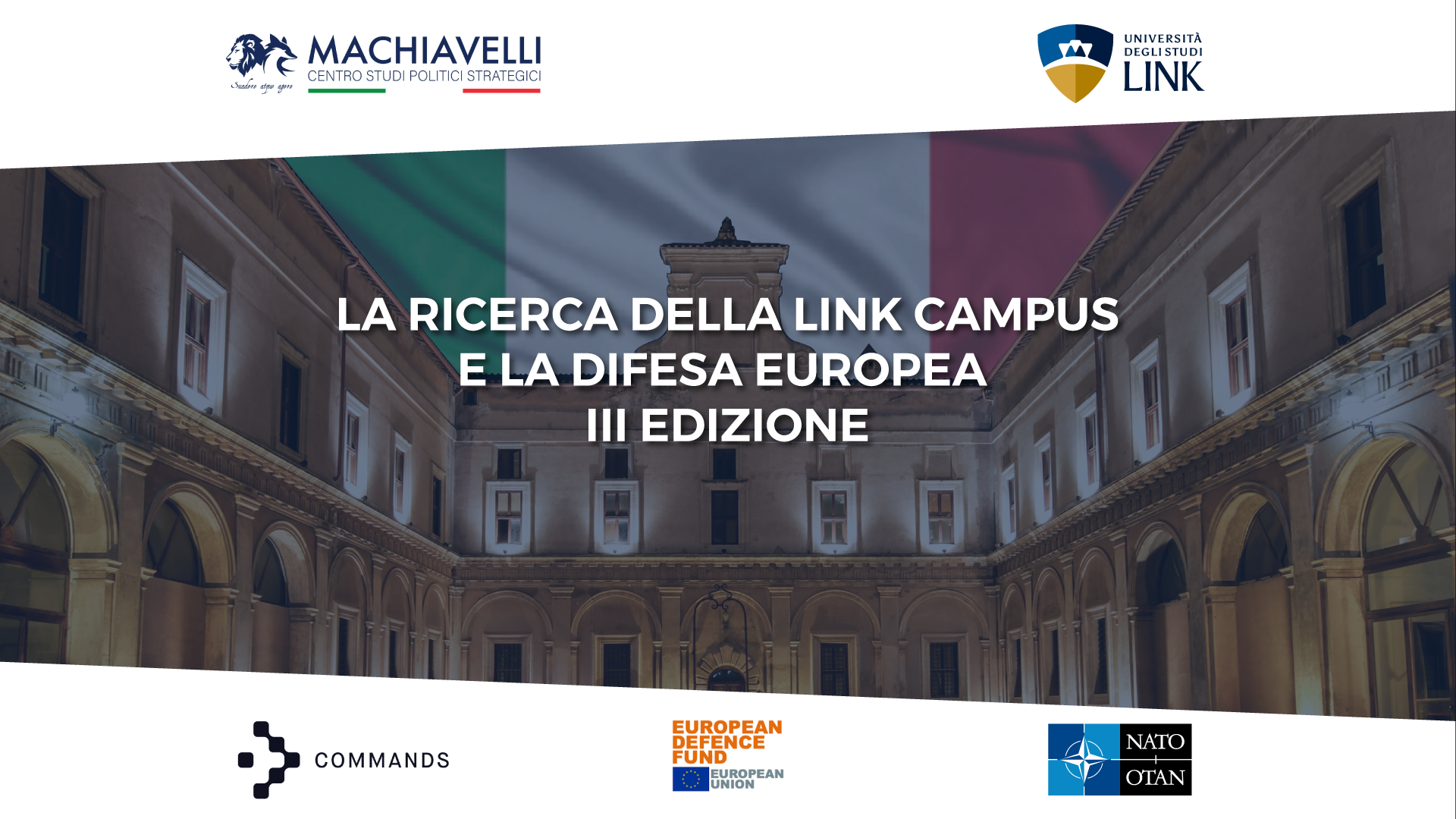 LA RICERCA DELLA LINK CAMPUS E LA DIFESA EUROPEA – III EDIZIONE