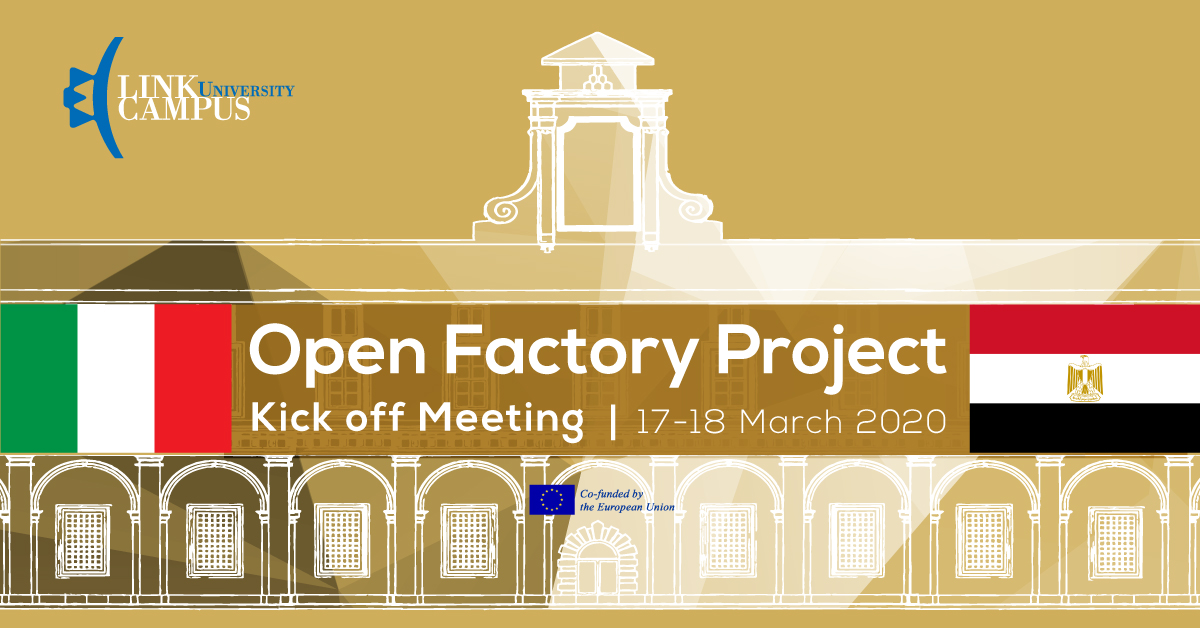 Al via Open Factory, progetto di cooperazione internazionale tra Italia ed Egitto